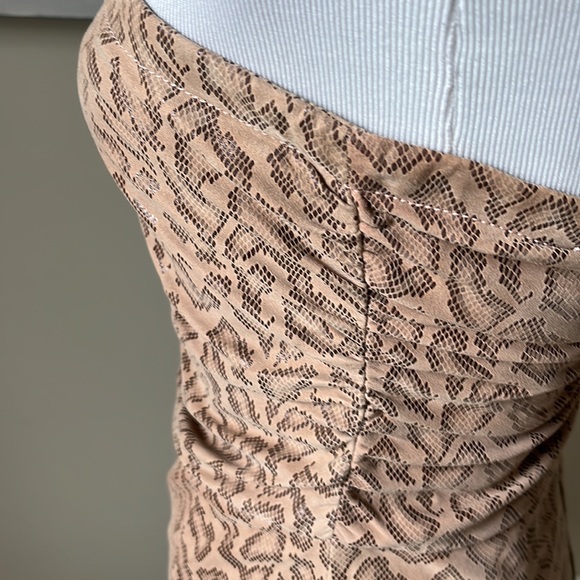 DROMe animal print sueded leather dress - Picture 5 of 14